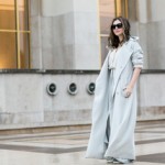 Женская одежда пастельных тонов уличная мода